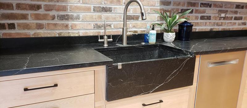 Finest Custom Soapstone Countertops & Soapstone Bars in Massachusetts CT RI NH