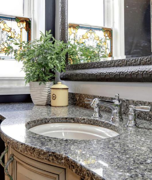 Elegant, Custom Quartz Vanity & Sink Installation in Boston MA 