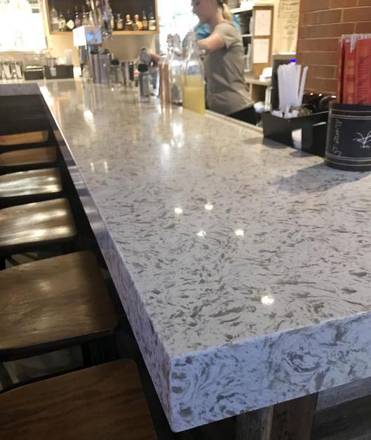 Commercial Quartz Bar Installation in Massachusetts CT RI NH