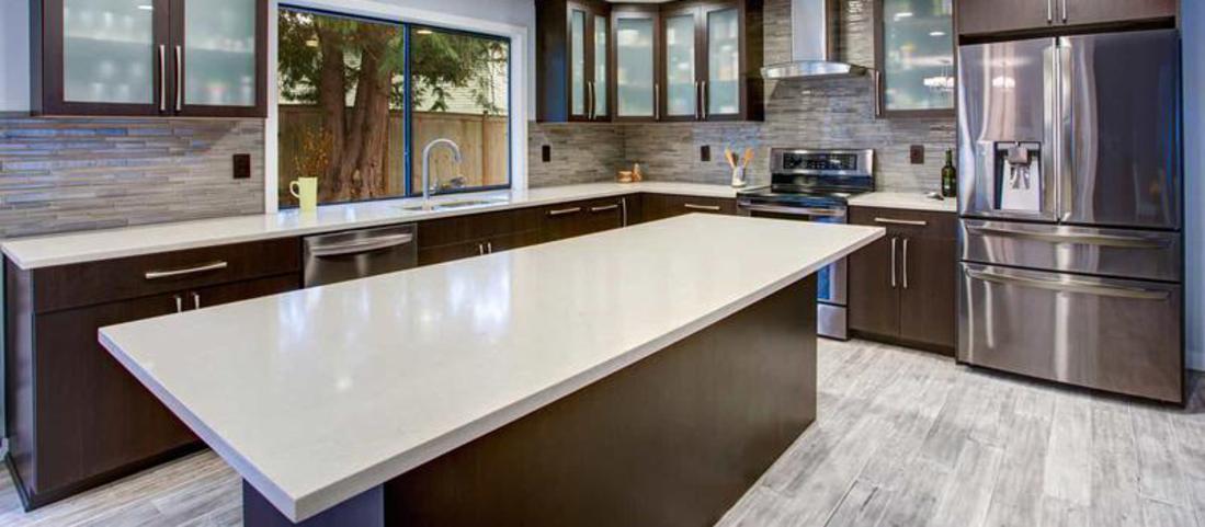 Finest Quartz Kitchen Countertops & Quartz Islands in Massachusetts CT RI NH